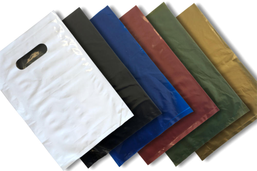 Coloured Carrier Bags